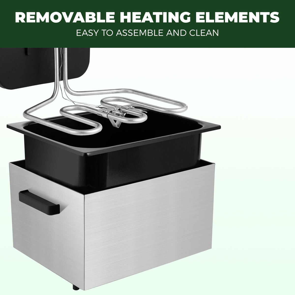 Sumetas Electric Deep Fryer With Adjustable Temperature Control