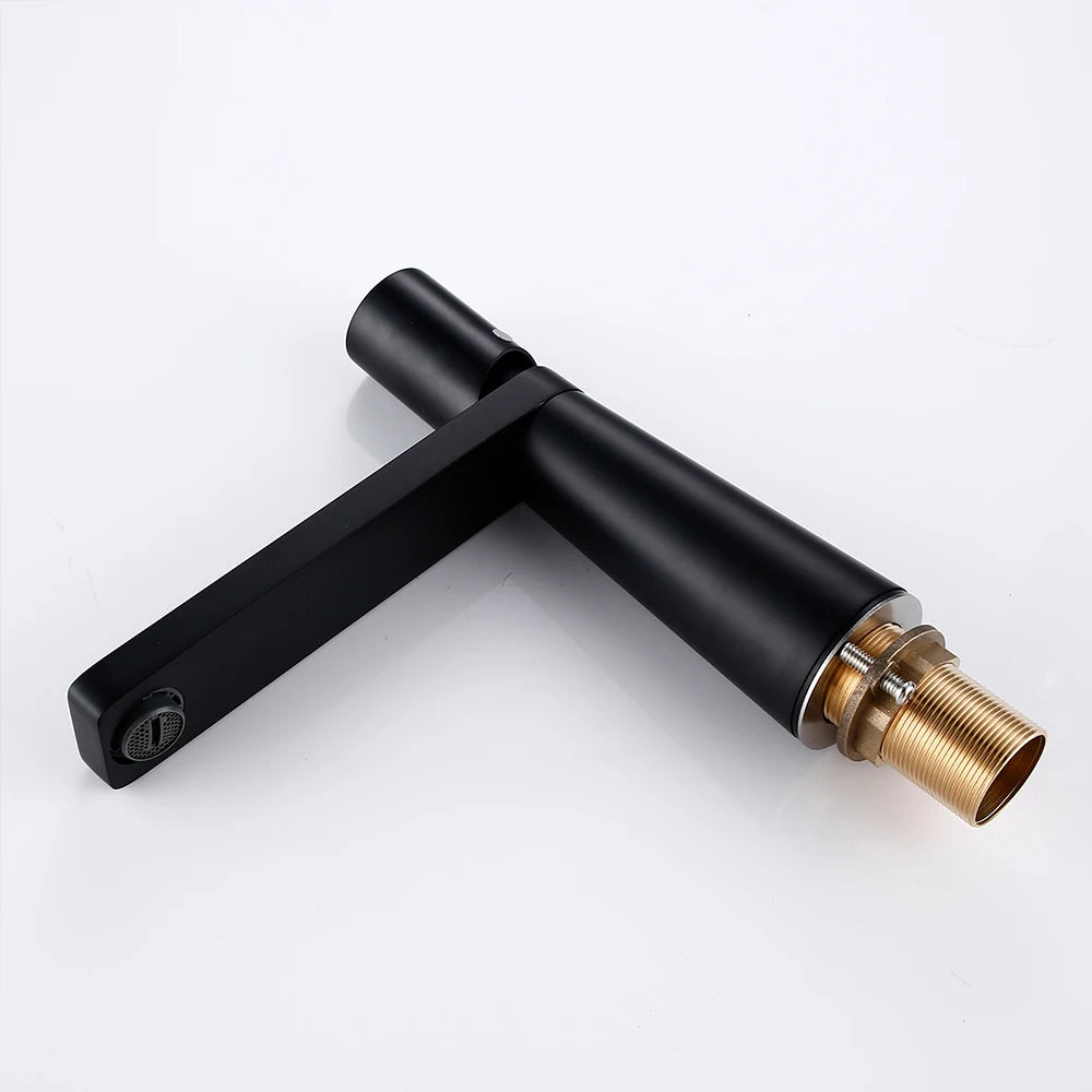 Bagnolux Brass Bathroom Sink Faucet With 360 Degree Rotation