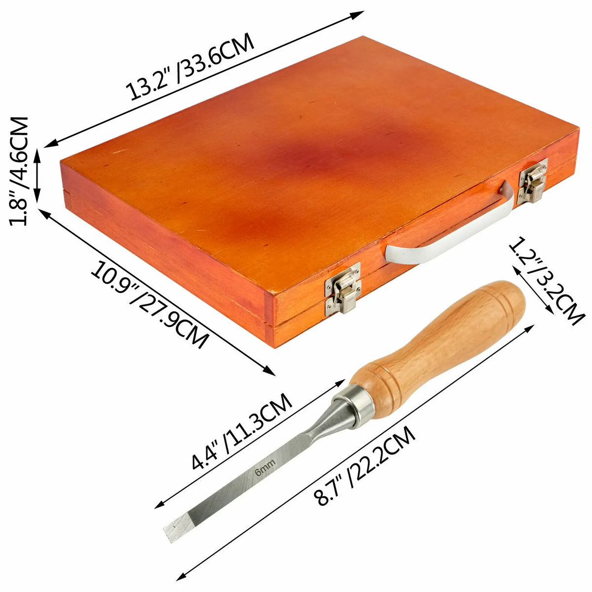 SucceBuy Wood Carving Chisel Set for Lathe Turning and Woodworking