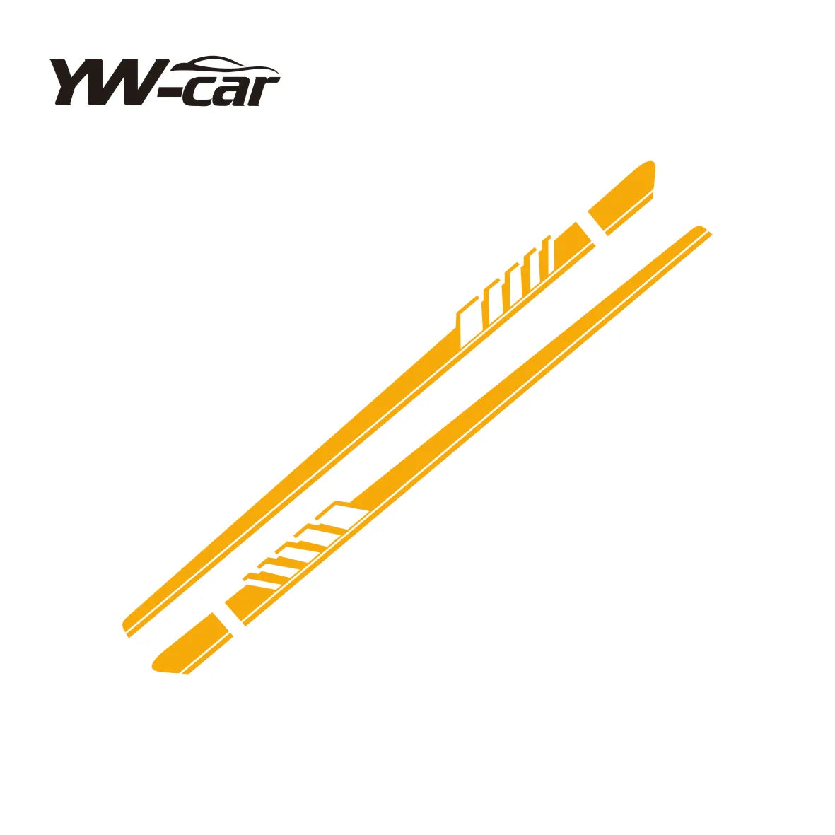 Racing Sport Car Door Side Skirt Stickers for Audi Vehicles