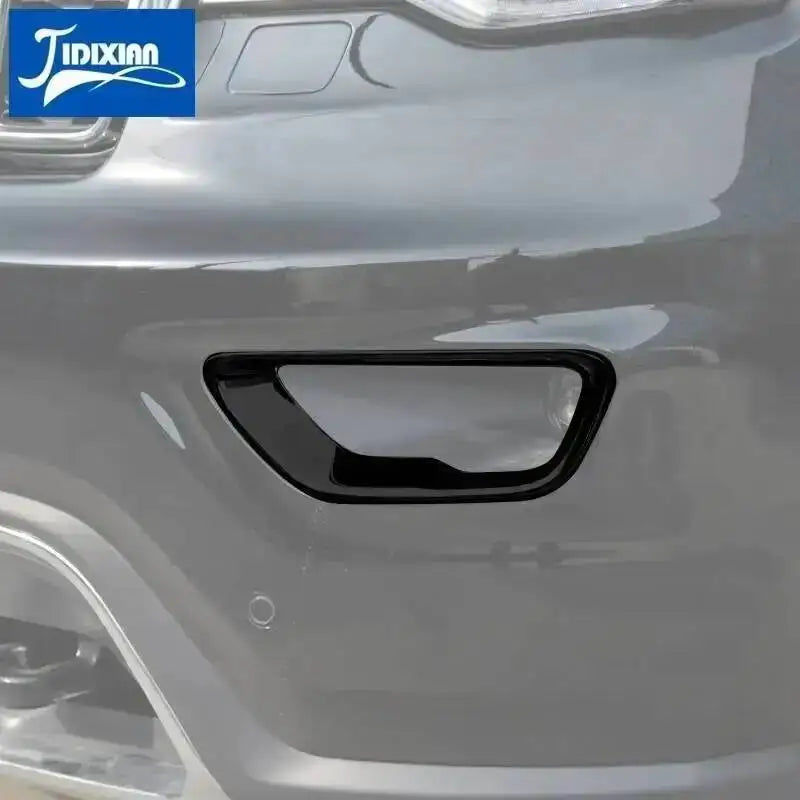 JIDIXIAN Front Fog Light Cover Stickers For Jeep Grand Cherokee