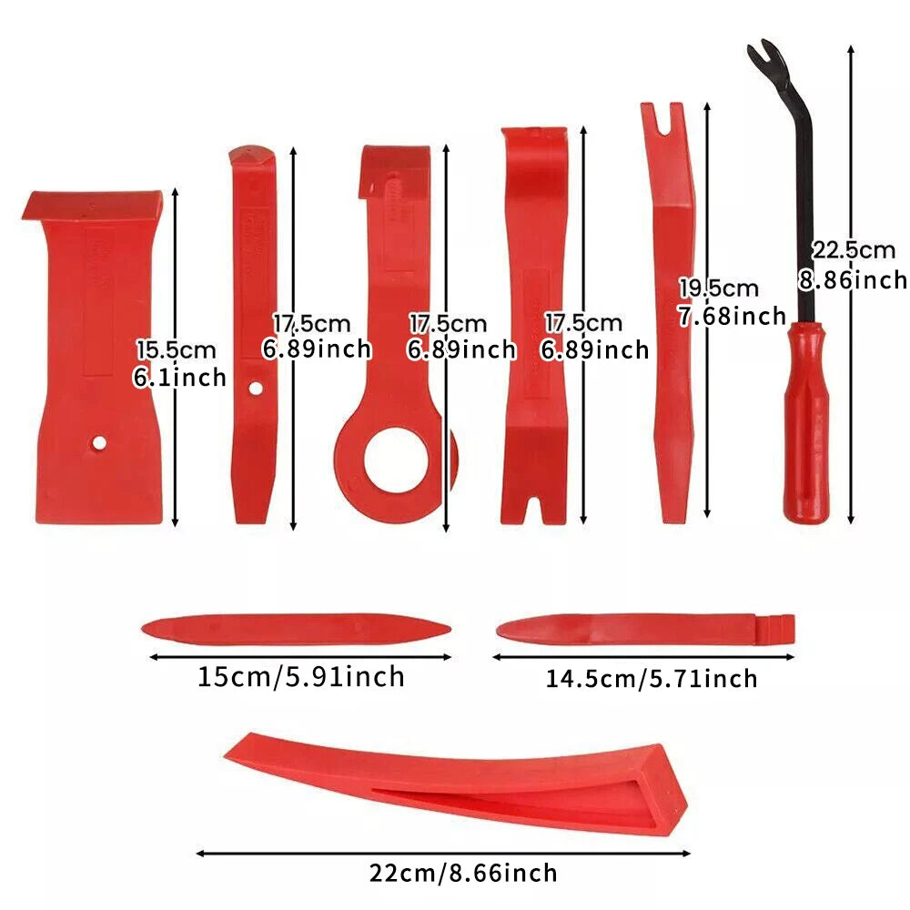 Professional Car Lockout And Trim Removal Tool Kit