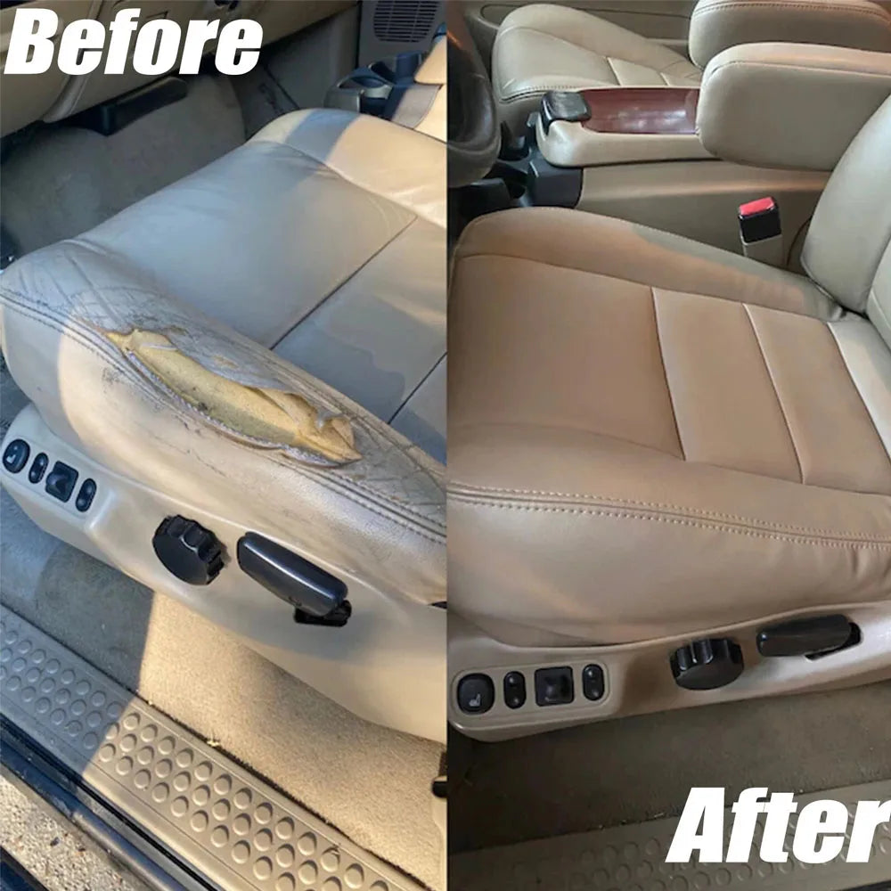 Leather Seat Covers for Ford F250 F350 F450 F550 Replacement