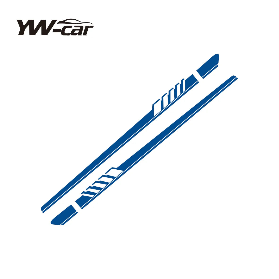 Racing Sport Car Door Side Skirt Stickers for Audi Vehicles