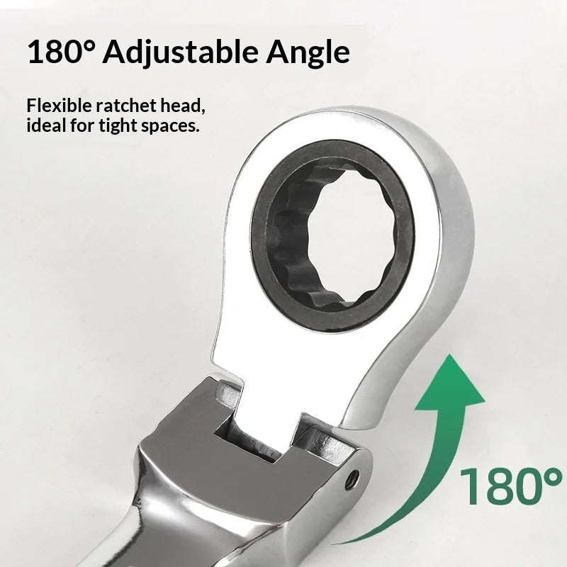 Double End Ratchet Wrench Set For Garage And DIY Repairs