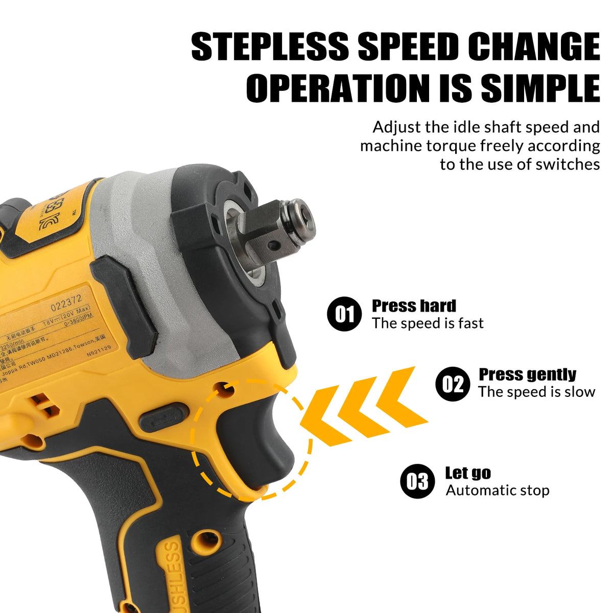 DeWalt DCF850 Brushless Cordless Impact Driver for Fastener Driving