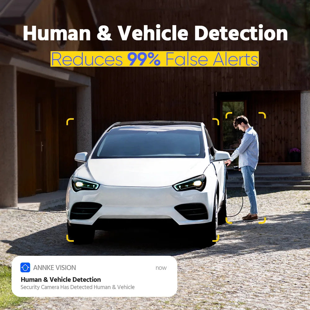 ANNKE 4K Smart Dual Light Bullet Camera With AI Detection