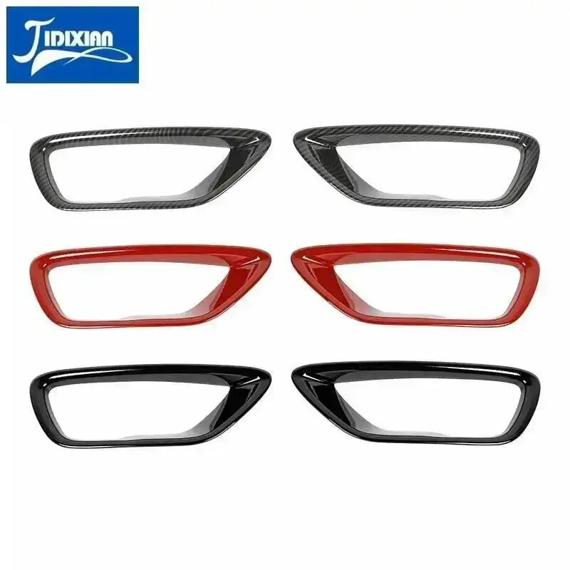 JIDIXIAN Front Fog Light Cover Stickers For Jeep Grand Cherokee