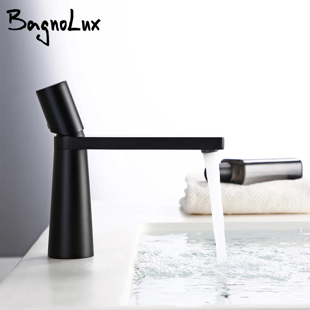 Bagnolux Brass Bathroom Sink Faucet With 360 Degree Rotation