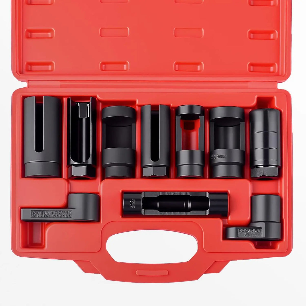 Universal Oxygen Sensor Socket Set for Automotive Removal and Installation