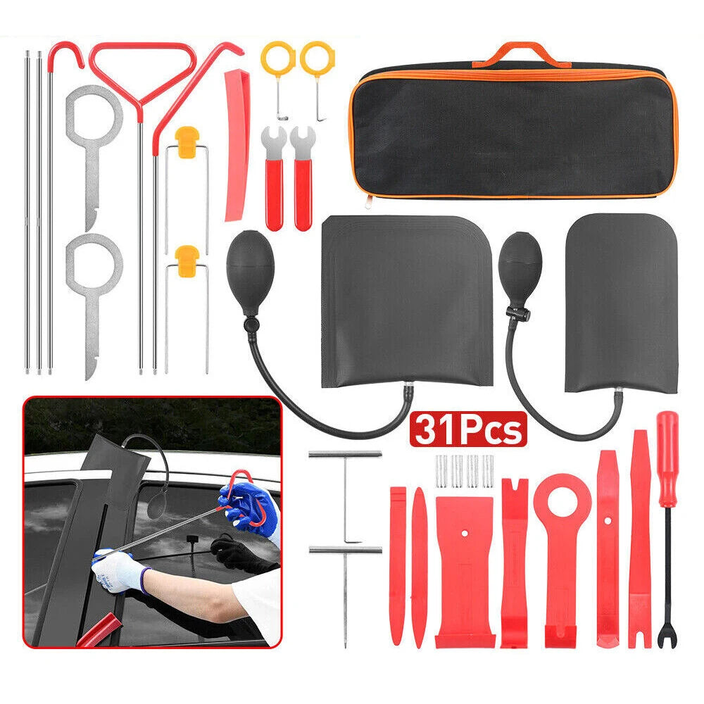 Professional Car Lockout And Trim Removal Tool Kit