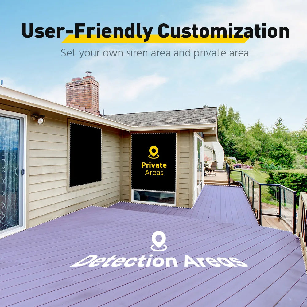ANNKE AI Human Detection Dual Light PoE Bullet Security Camera