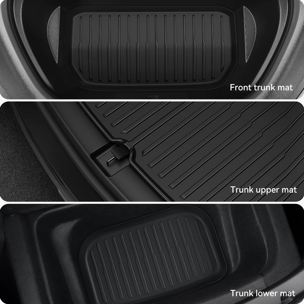 YZ Tesla Model 3 and Model Y TPE Waterproof Trunk Mat