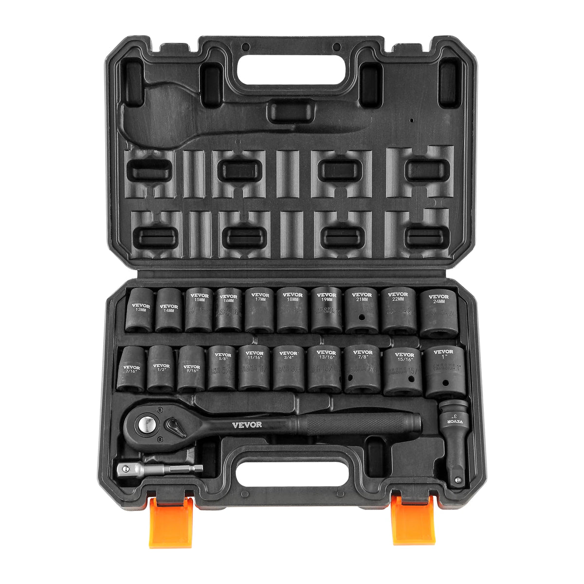 SucceBuy Professional Impact Socket Set for Auto Repair