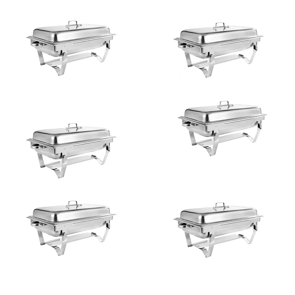Stainless Steel Chafing Dish Buffet Server With Fuel Holder