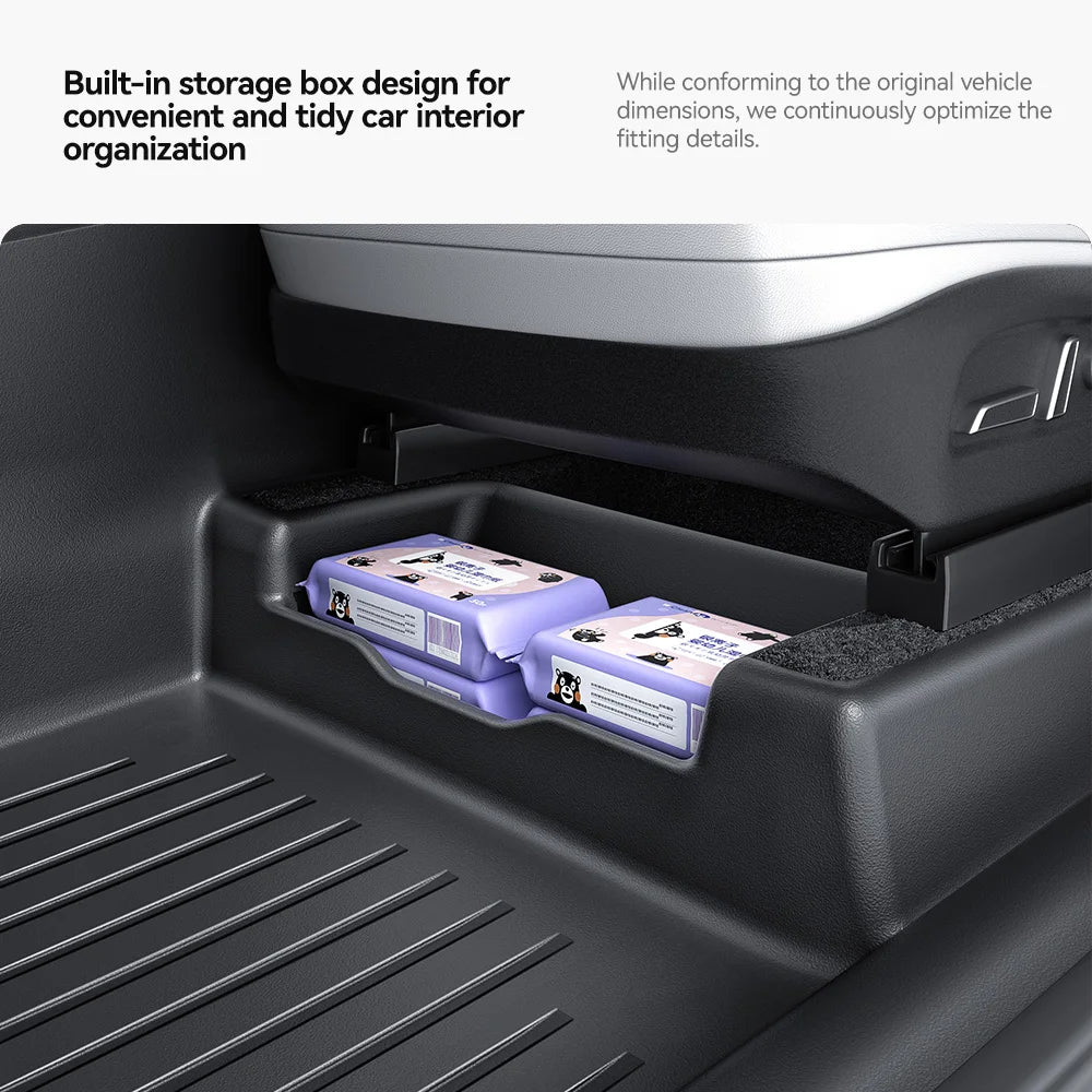 YZ Tesla Model Y All Weather Full Coverage Floor Mats