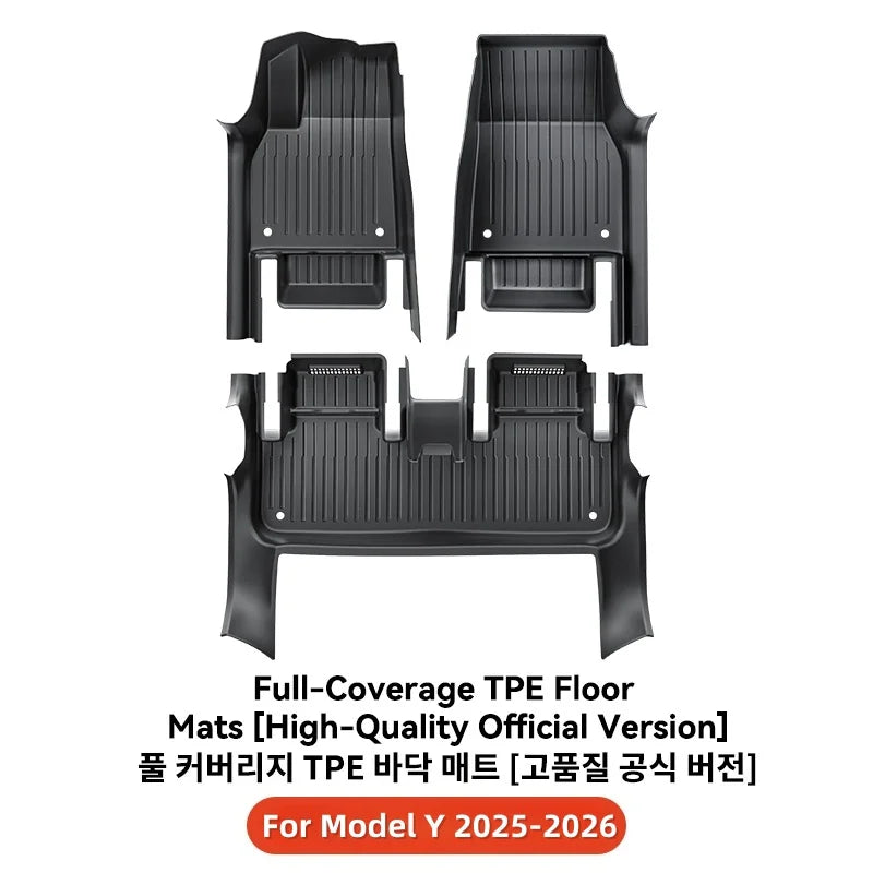YZ Tesla Model Y All Weather Full Coverage Floor Mats
