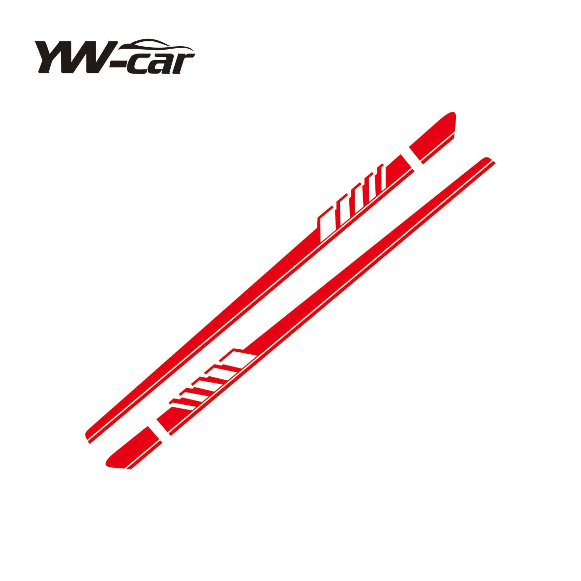 Racing Sport Car Door Side Skirt Stickers for Audi Vehicles