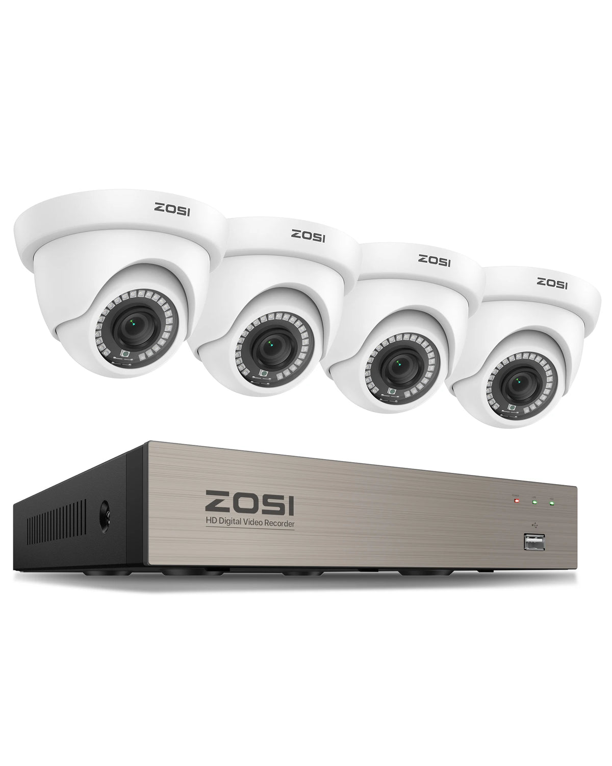 ZOSI Security Camera System With AI Detection And Night Vision