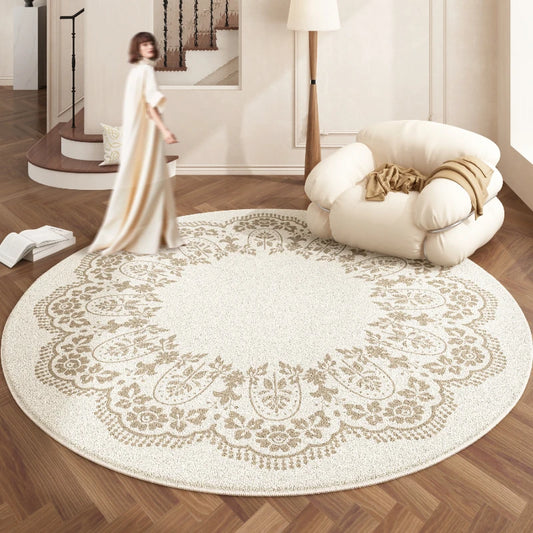 European Style Plush Washable Area Rug For Living Room Bedroom