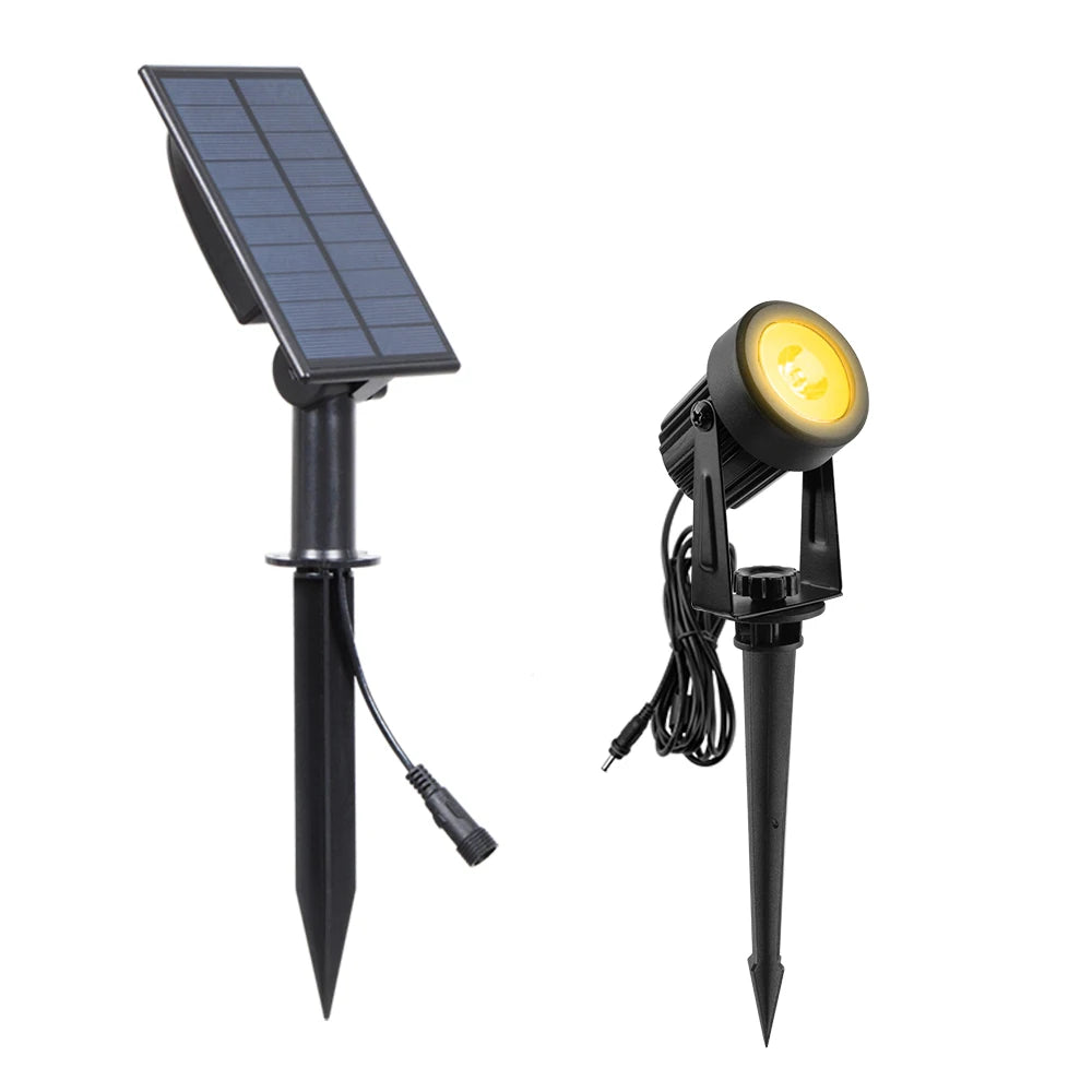 T-sunrise Solar LED Outdoor Light IP65 Waterproof Garden Decoration Lights RGB Warm/Cold White Landscape Yard Lighting Lamps