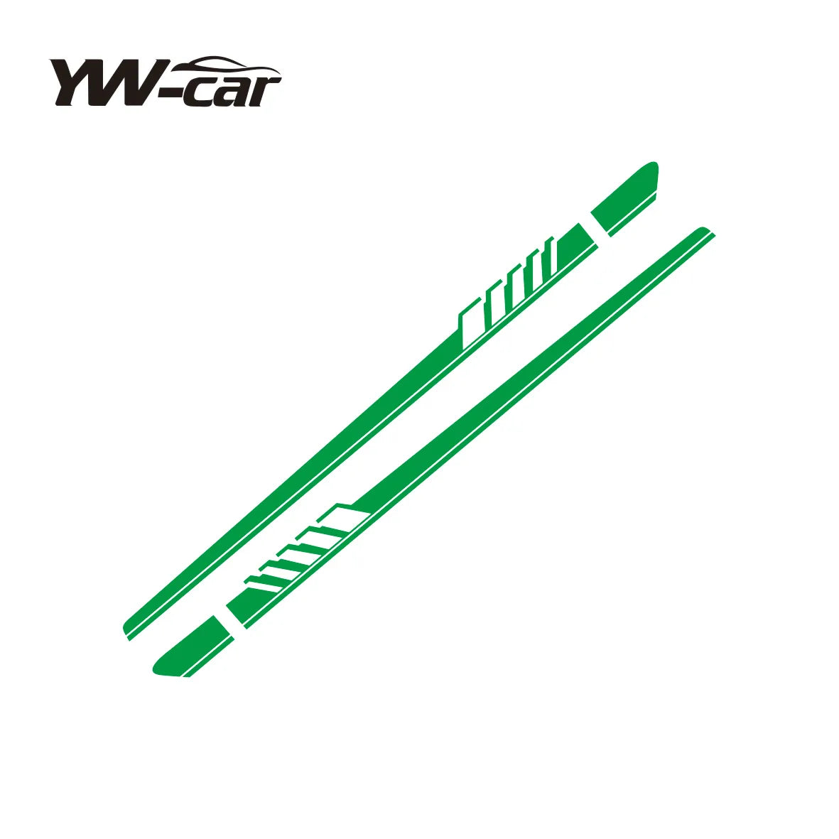 Racing Sport Car Door Side Skirt Stickers for Audi Vehicles