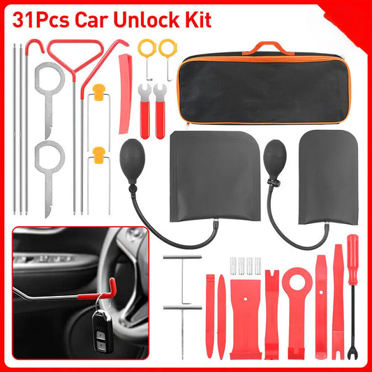 Professional Car Lockout And Trim Removal Tool Kit