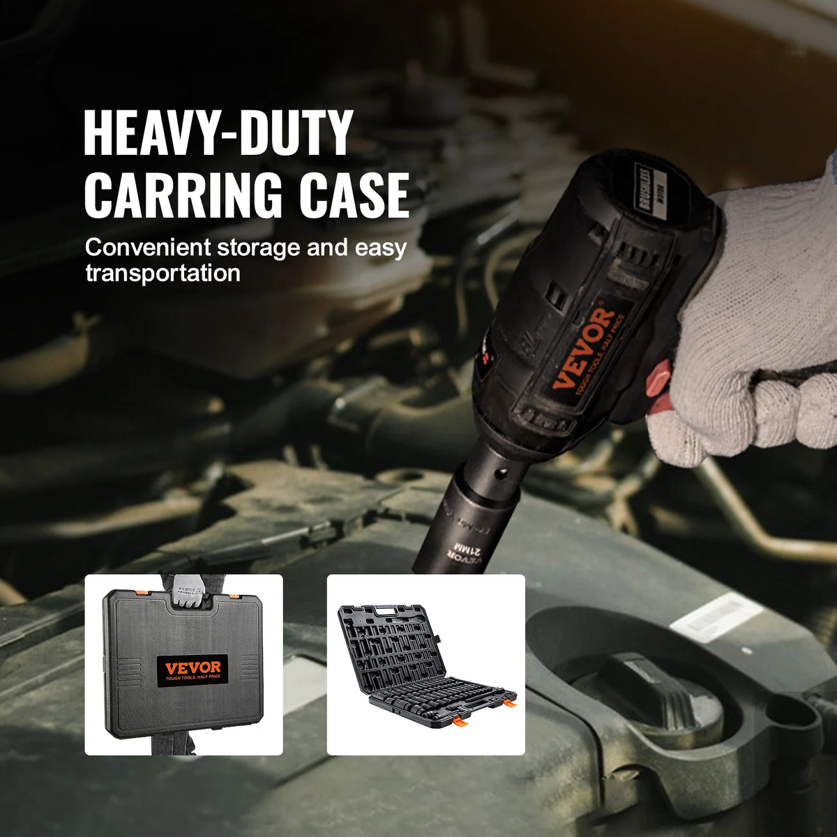 SucceBuy Professional Impact Socket Set for Auto Repair