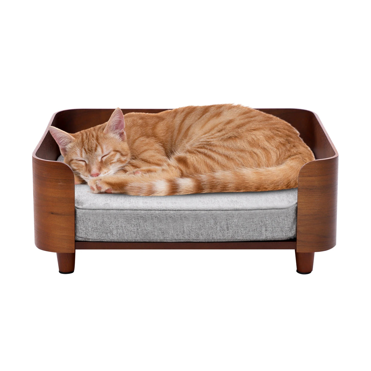 Elevated Pet Sofa Bed With Washable Cover For Dogs Cats