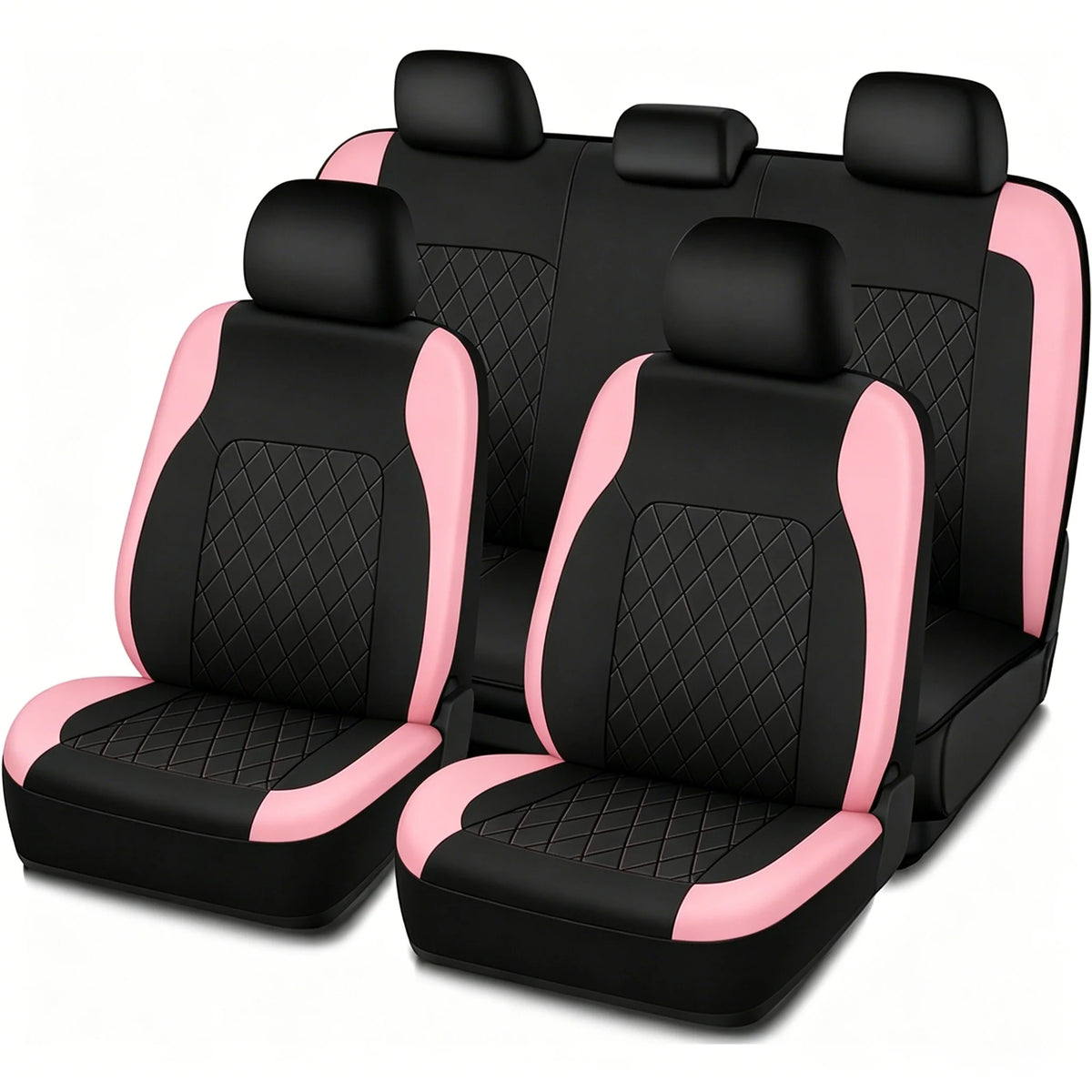 AUTOYOUTH Artificial Leather Car Seat Covers for Interior Protection