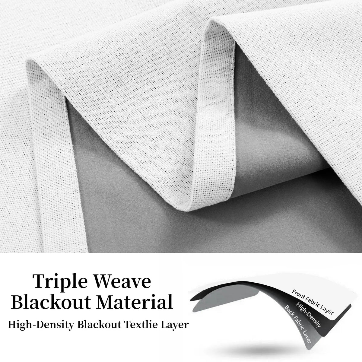 310cm Height Custom Made 100% Blackout White Living Room Window Curtains Bedroom Curtains Drapes Solid Color Kitchen Curtain