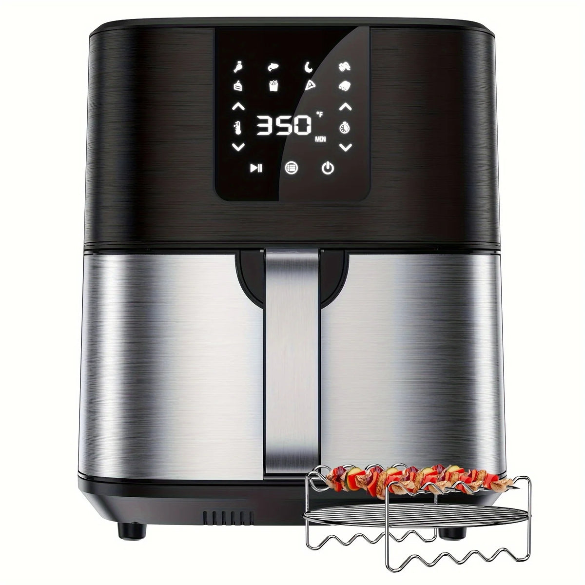 KitCook Digital Air Fryer With 8 Preset Cooking Modes