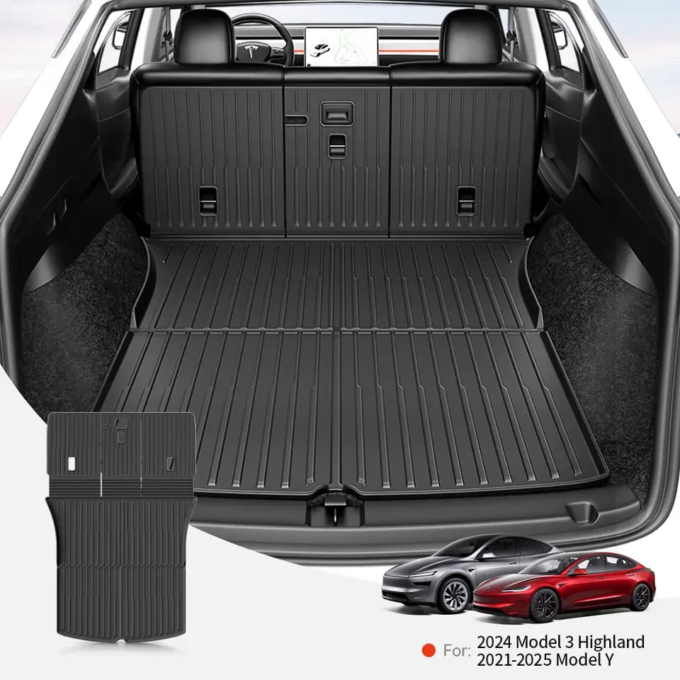 YZ Tesla Model 3 and Model Y TPE Waterproof Trunk Mat