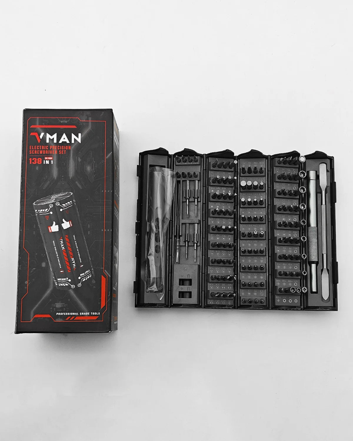 VMAN 138 In 1 Magnetic Precision Electric Screwdriver Repair Kit