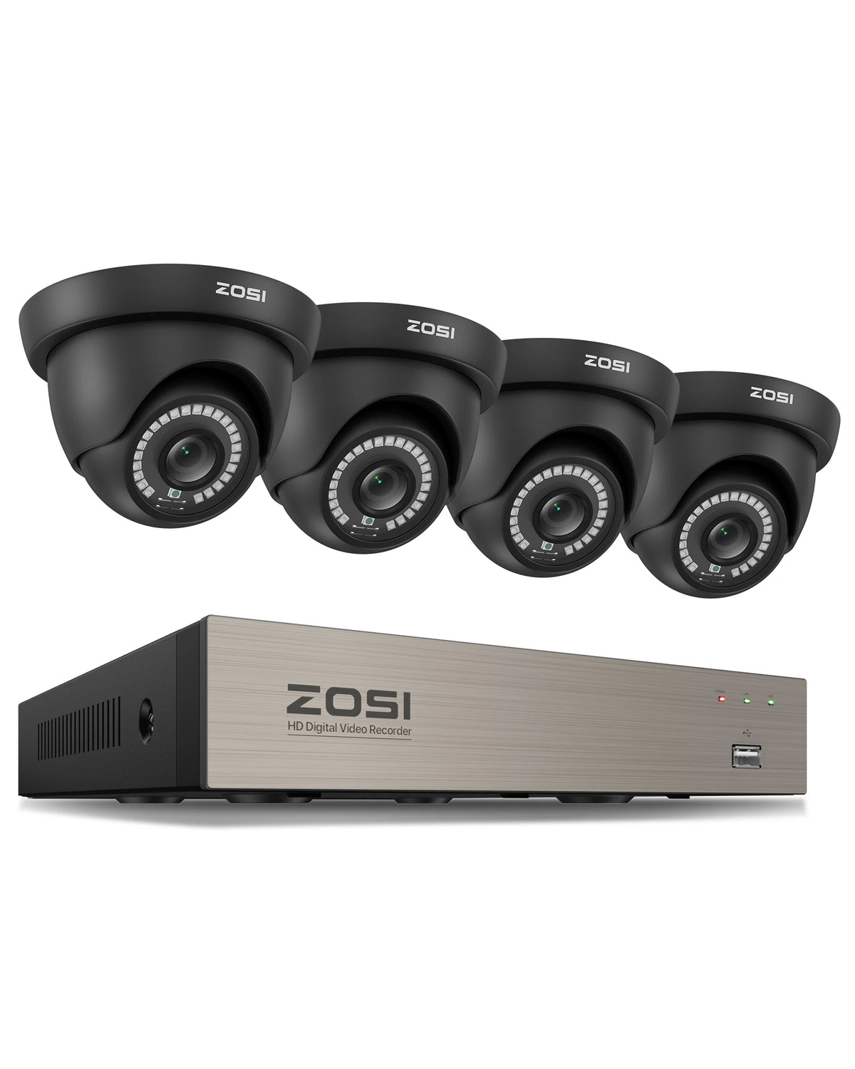 ZOSI Security Camera System With AI Detection And Night Vision