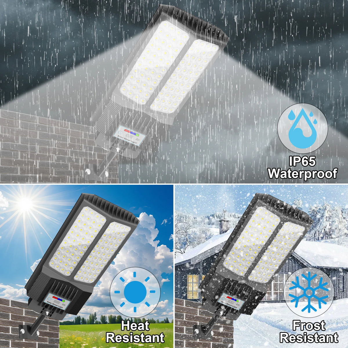 4-Pack Solar LED Street Lights Motion Sensor Remote Control Dusk to Dawn Auto Light Control 3 Adjustable Modes IP65 Waterproof Outdoor Lamp for Yard Patio Garage Basketball Court Walkway Parking Lot Street Lighting