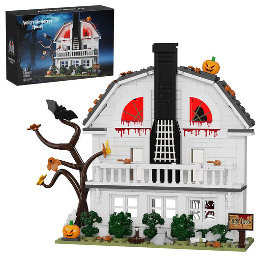 Amityville Horror House Building Blocks Haunted Manor Model Set