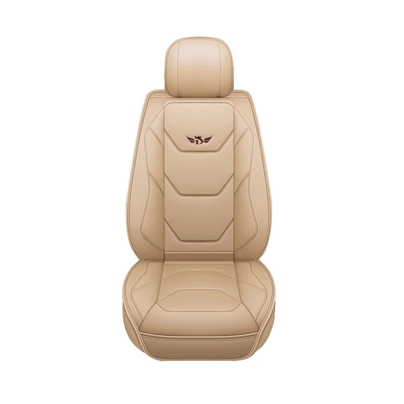 Universal PU Leather Front Car Seat Cover Cushion Protector Mat