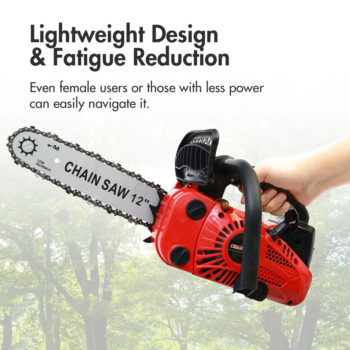Portable Electric Chainsaw With Brushless Motor For Wood Cutting