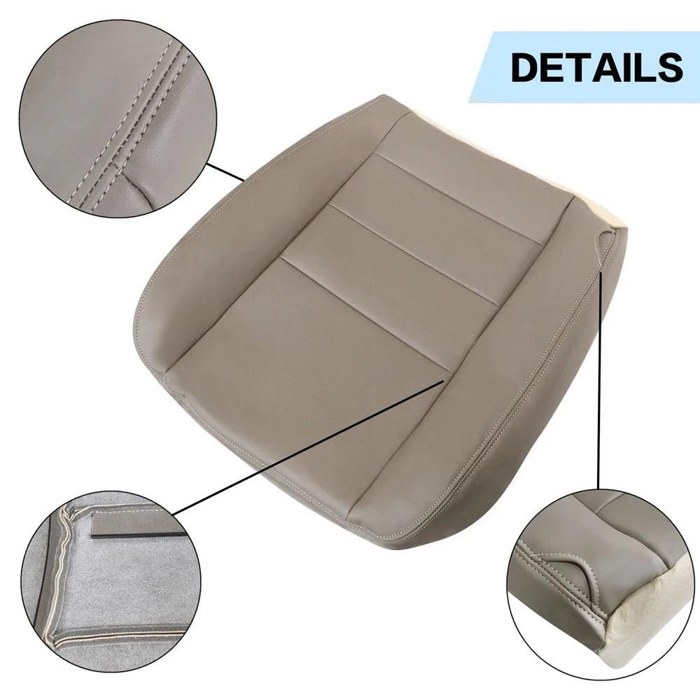 Leather Seat Covers for Ford F250 F350 F450 F550 Replacement