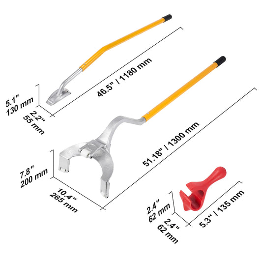 SucceBuy Manual Tire Mount Demount Tool for Efficient Tire Changes
