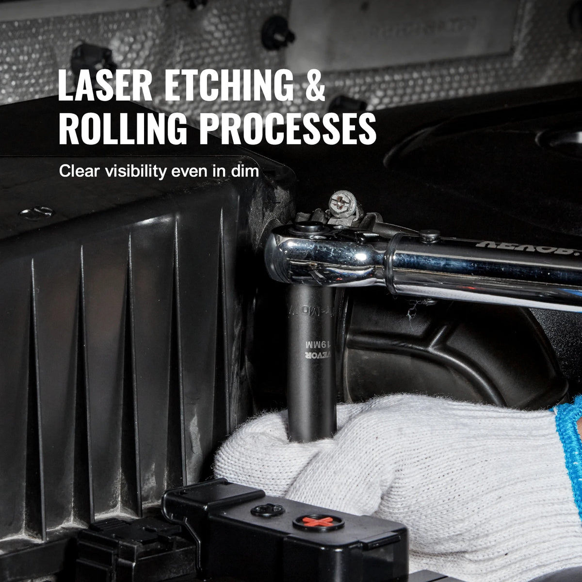 SucceBuy Professional Impact Socket Set for Auto Repair
