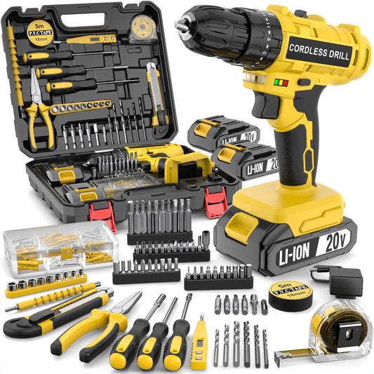 TEGATOK 45Nm Cordless Impact Drill With LED Two Speed Control