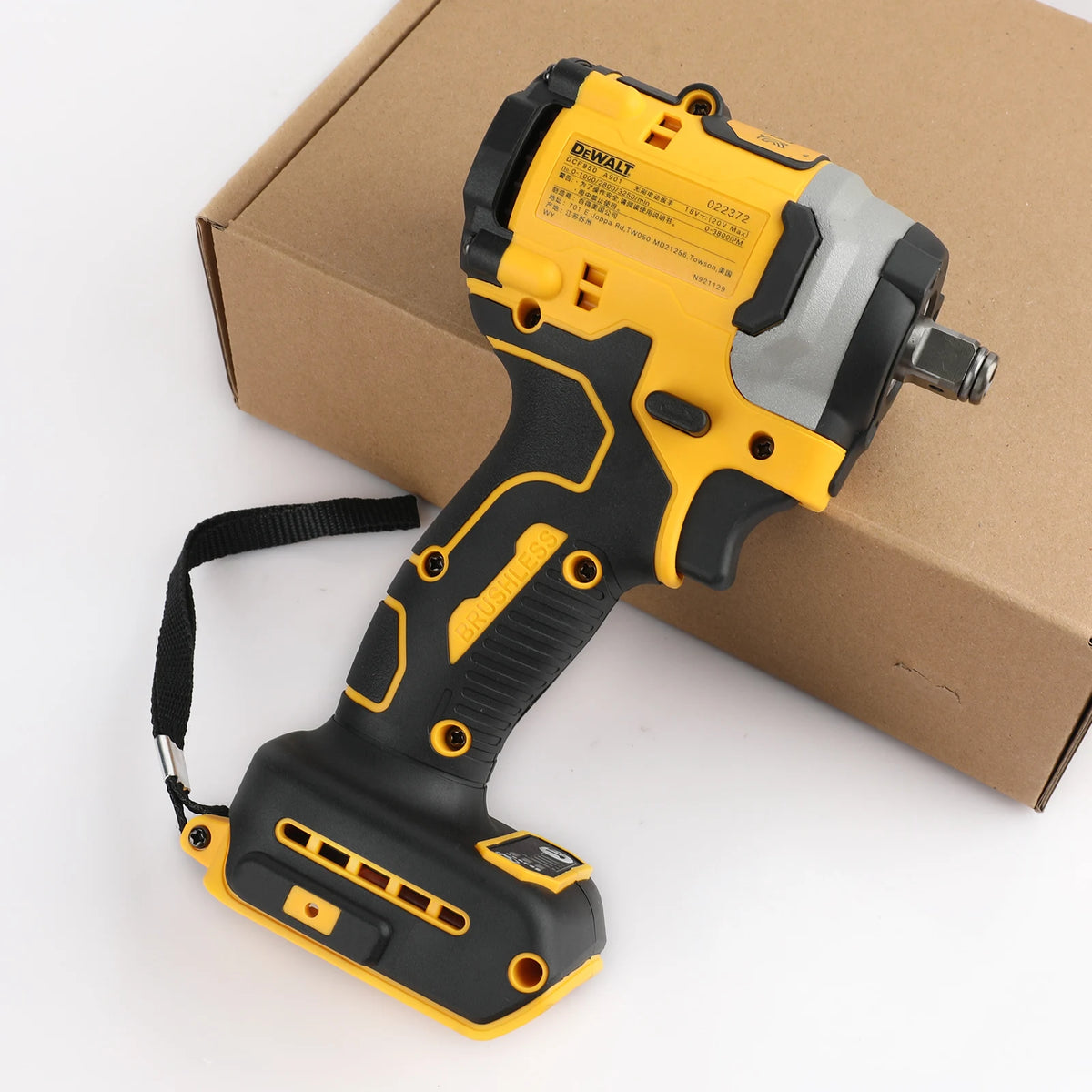 DeWalt DCF850 Brushless Cordless Three Speed Impact Driver for Fastening Tools